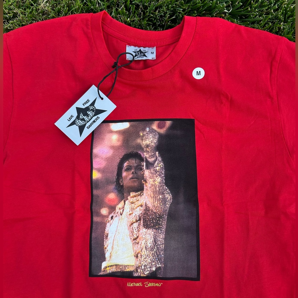 New With Tags Barriers Michael Jackson Graphic T-Shirt Size Medium